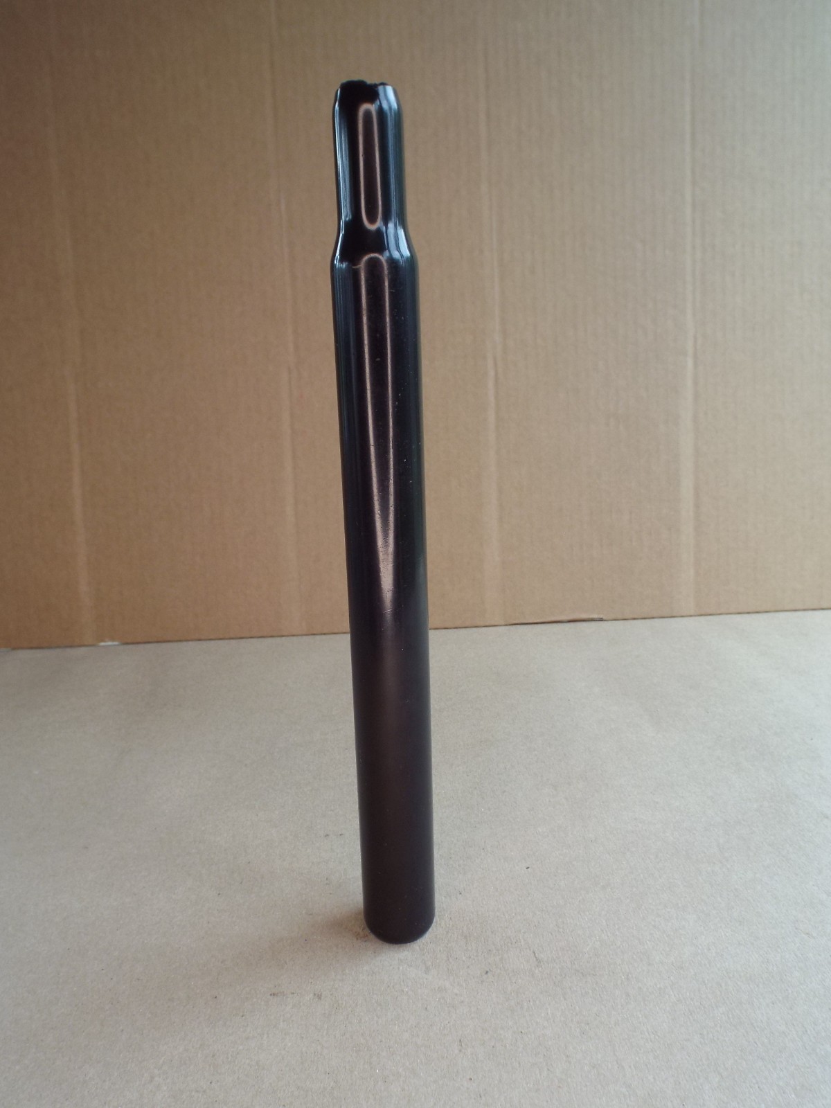 Leadtec Bicycle Black Straight Seat Post 28.8mm Length 12″ 305mm New Nice! (Read