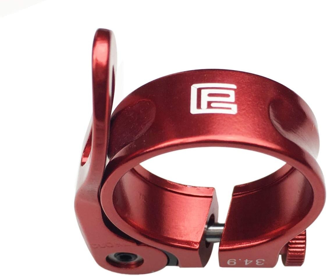 Durable Quick Release Bicycle Seat Clamp, Lightweight 31.8mm Alloy Design
