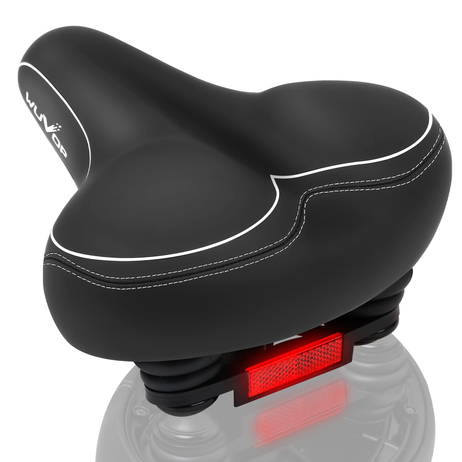 Universal Bike Saddle Replacement Comfortable Waterproof Reflective Bicycle Seat