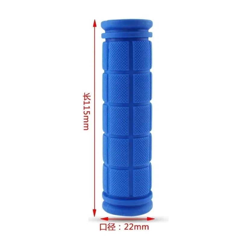 BMX MTB Bike Grips Mountain Bicycle Handlebar Soft Rubber Scooter Non Slip Pair*