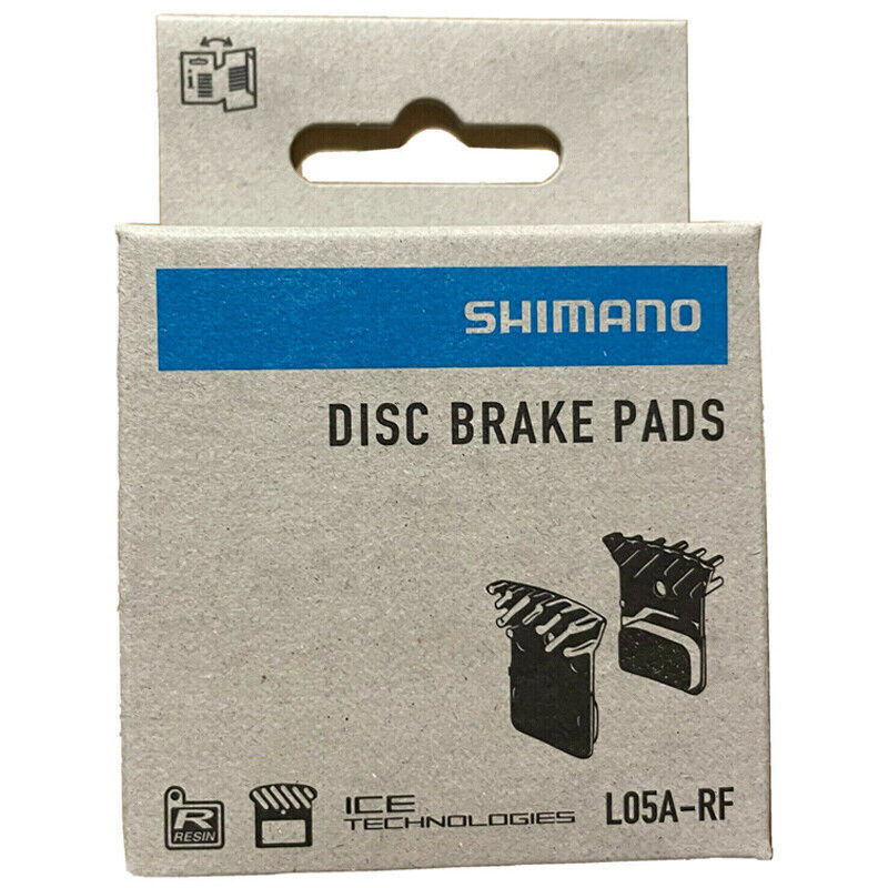 Shimano L05A-RF Bike Disc Brake Resin Pads Cooling Fin fit Dura-Ace Ultegra New