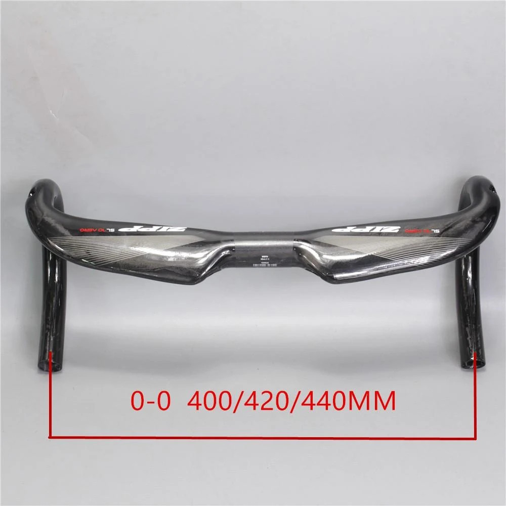Carbon Drop Aero Bar Bent 400/420/440-31.8mm Super light Road Bicycle Handlebar