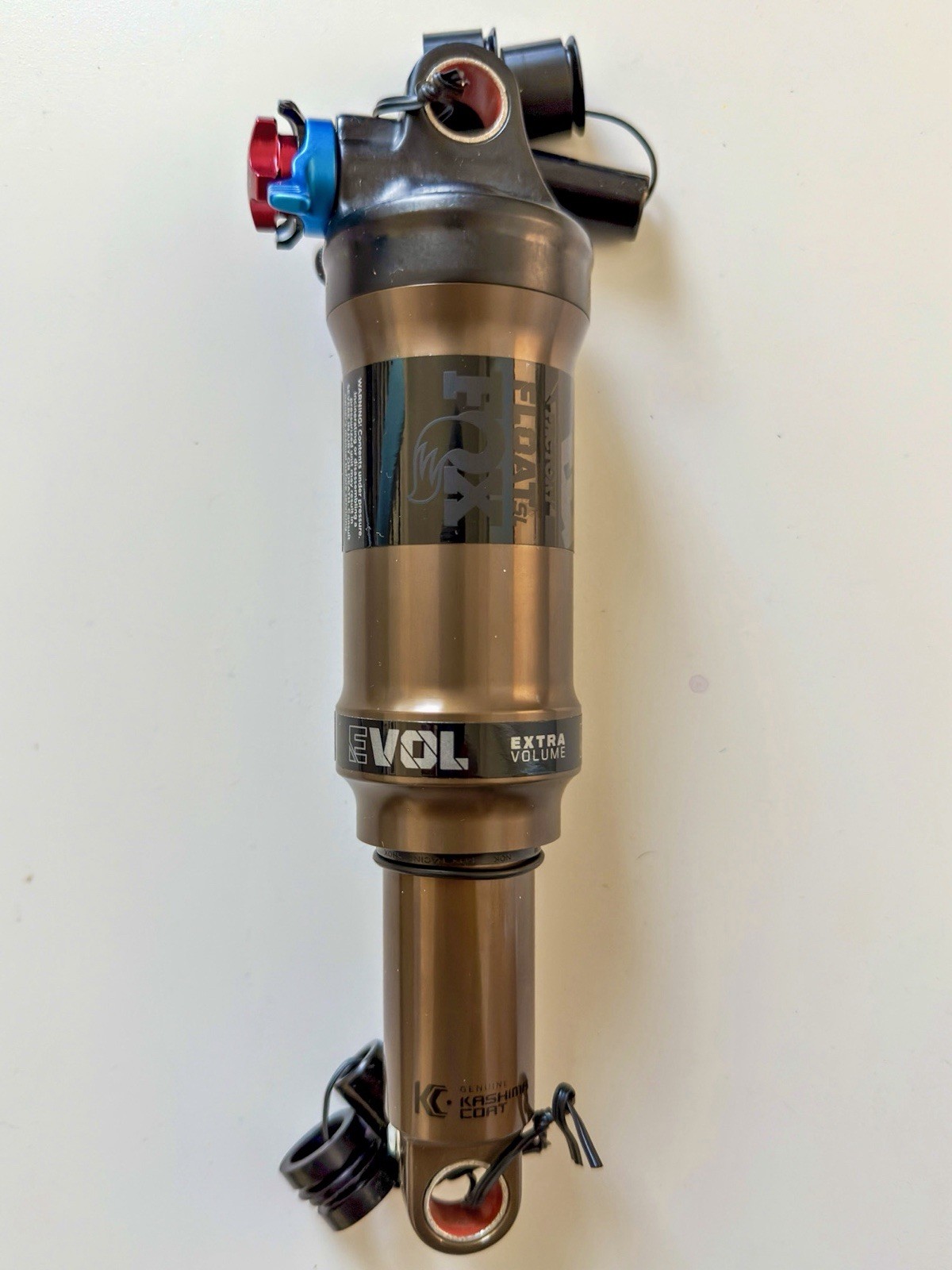 Fox Factory Float SL 190×45 3-Position Lever Evol LV Kashima Coat (Cannondale)