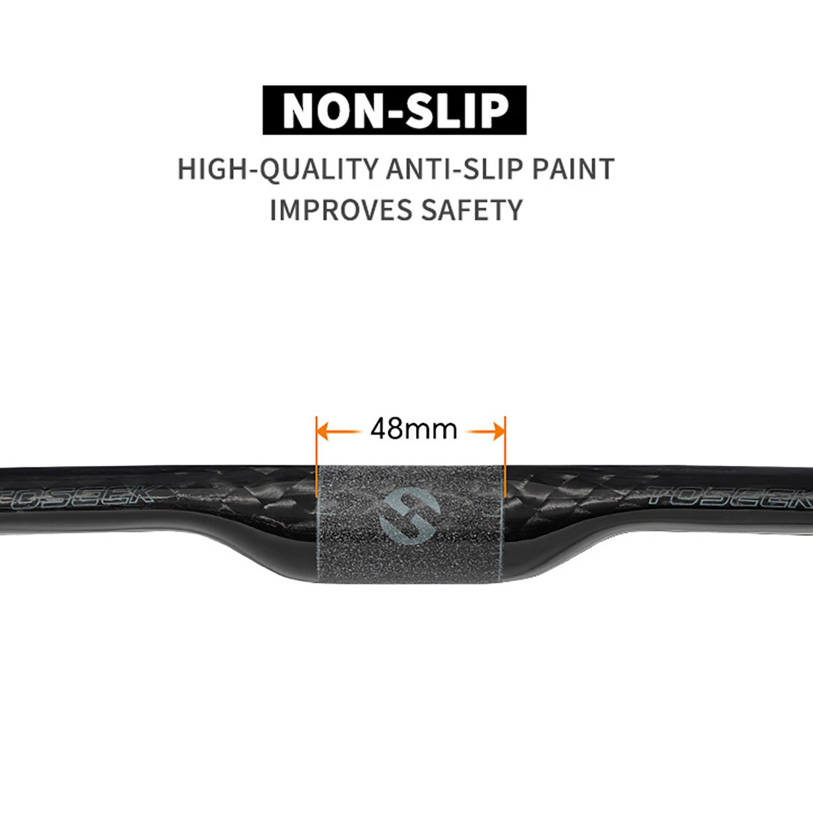 Carbon Fiber Bicycle Handlebar 8K Glossy Racing Road Bike Handle Drop Bar 31.8mm