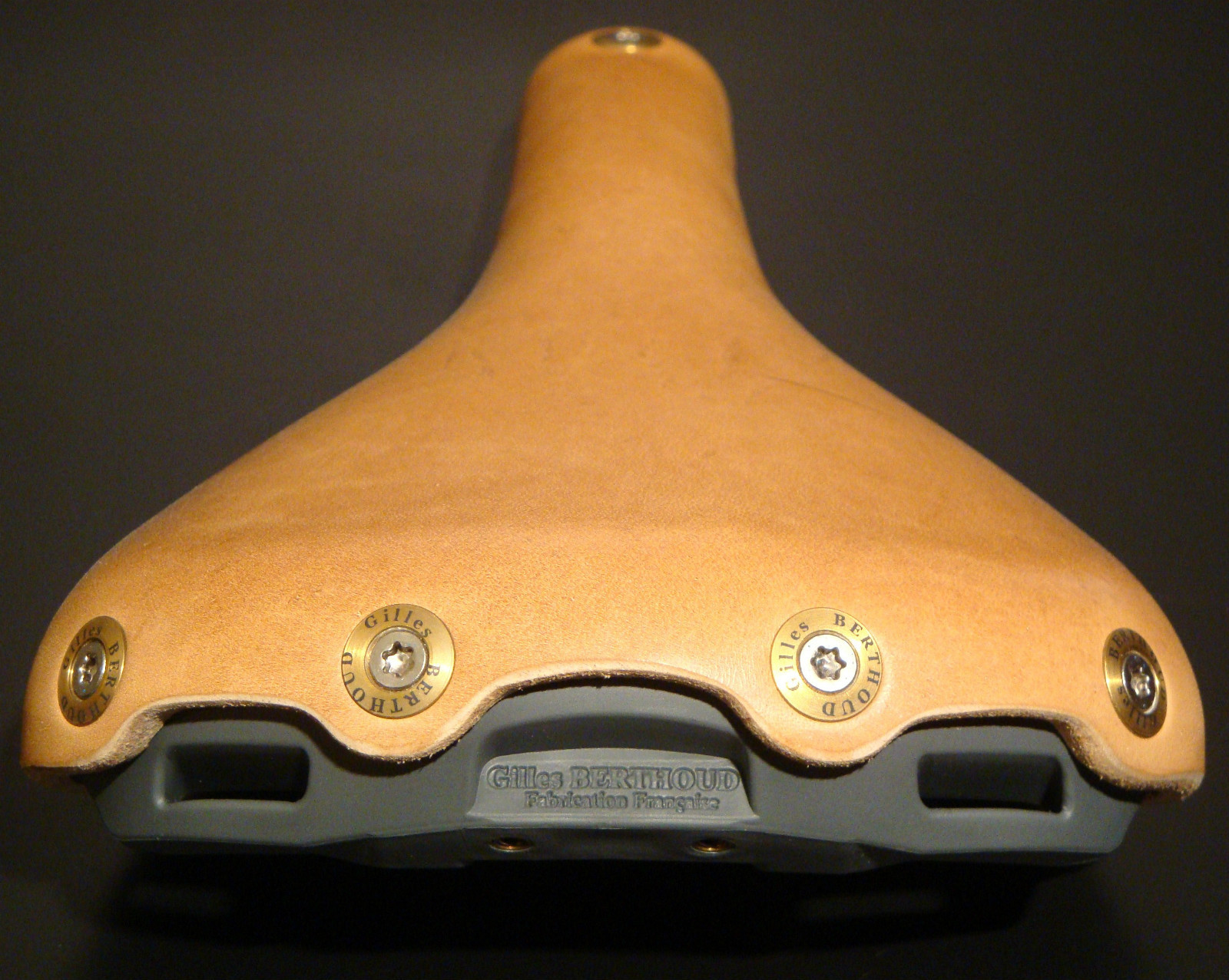 NEW GILLES BERTHOUD SADDLE SEAT ASPIN NATURAL MADE IN FRANCE IDEALE BROOKS