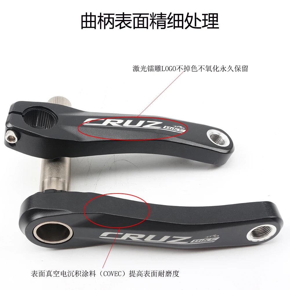 Bike 89/98/110/127/140/150mm MTB Child Bike Crank Kids Folding Bicycle Cranksets