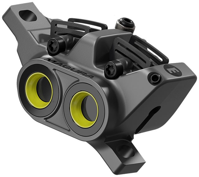 Magura Gustav Pro Disc Brake Caliper – Front or Rear, 4-Piston