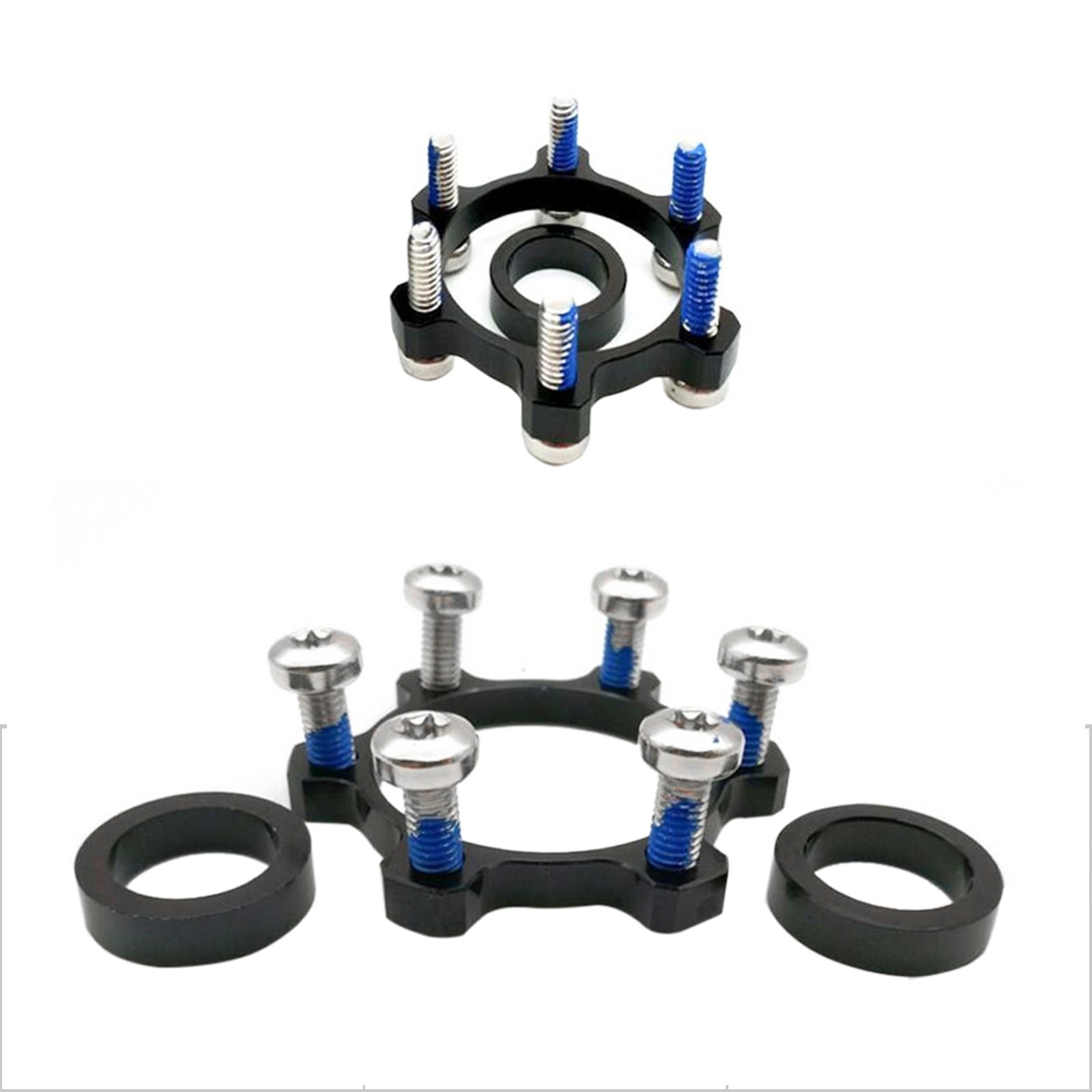 Quality Alloy Bike Hub Conversion Adapter For DIY Bike Enthusiasts Popular