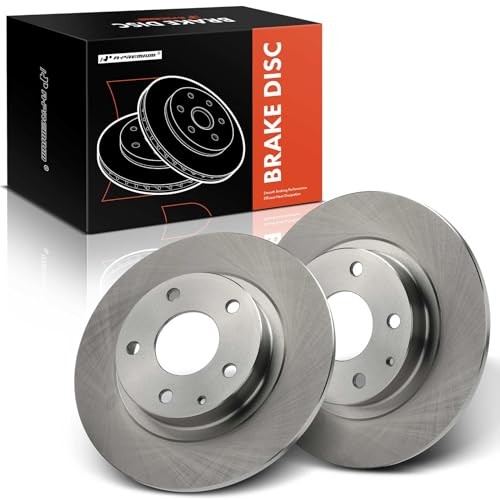 10.94 inch (278mm) Disc Brake Rotors Compatible with Select Mazda Rear Solid