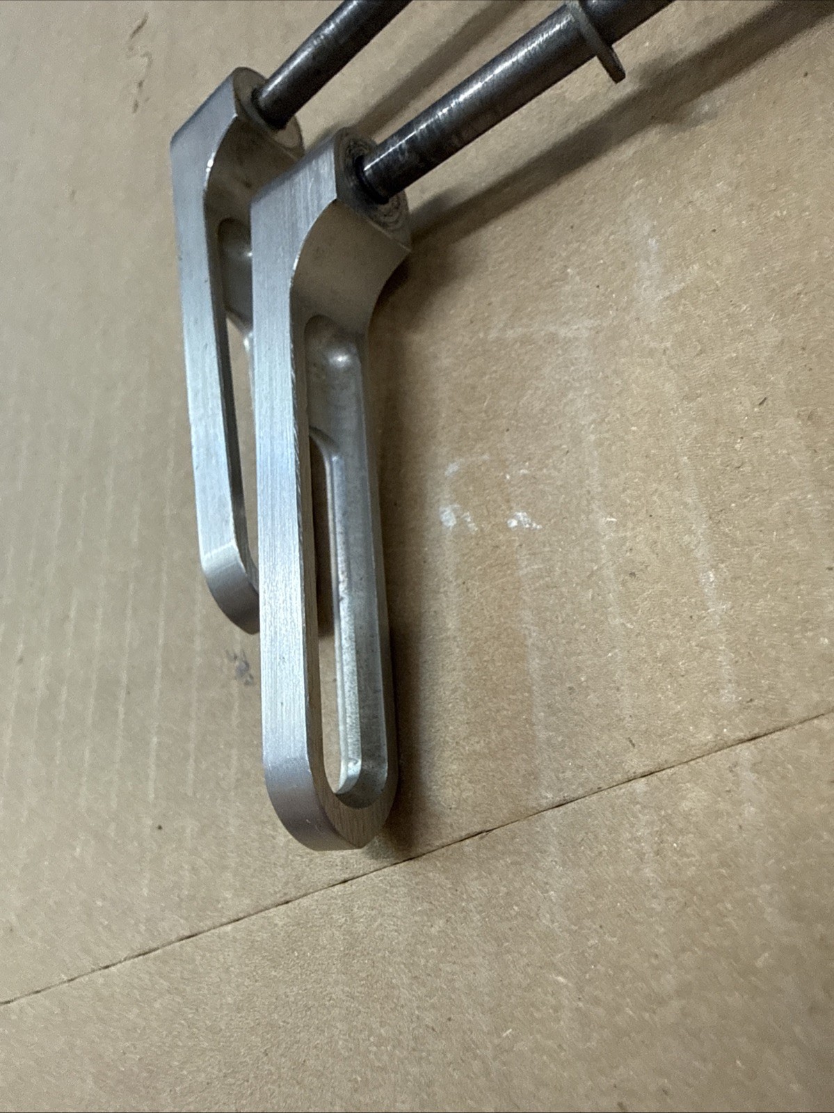 Rare Vintage Gravity Research Skewers in Silver 65 grams Classic MTB