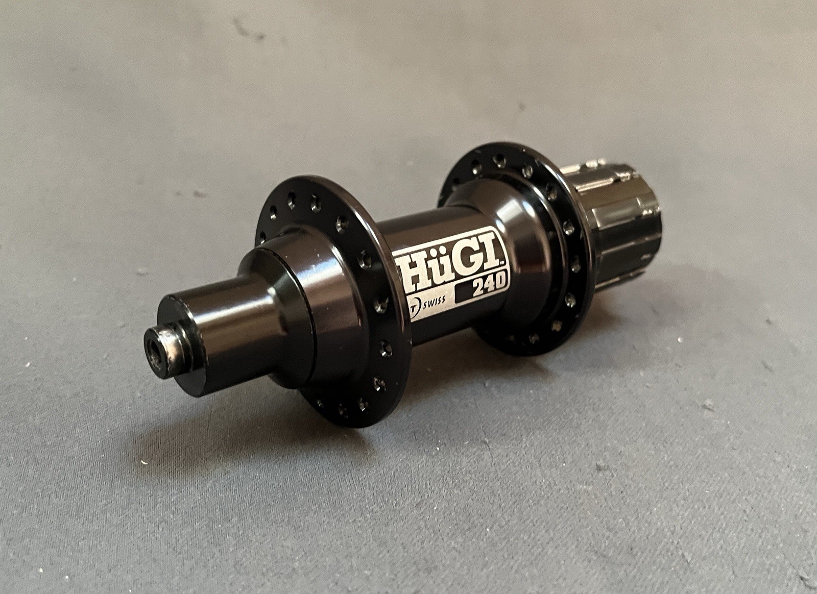 HuGI DT Swiss 240 Hub Set MTB 135mm 32H 100mm 28H QR Rim Brake 8/9 Speed