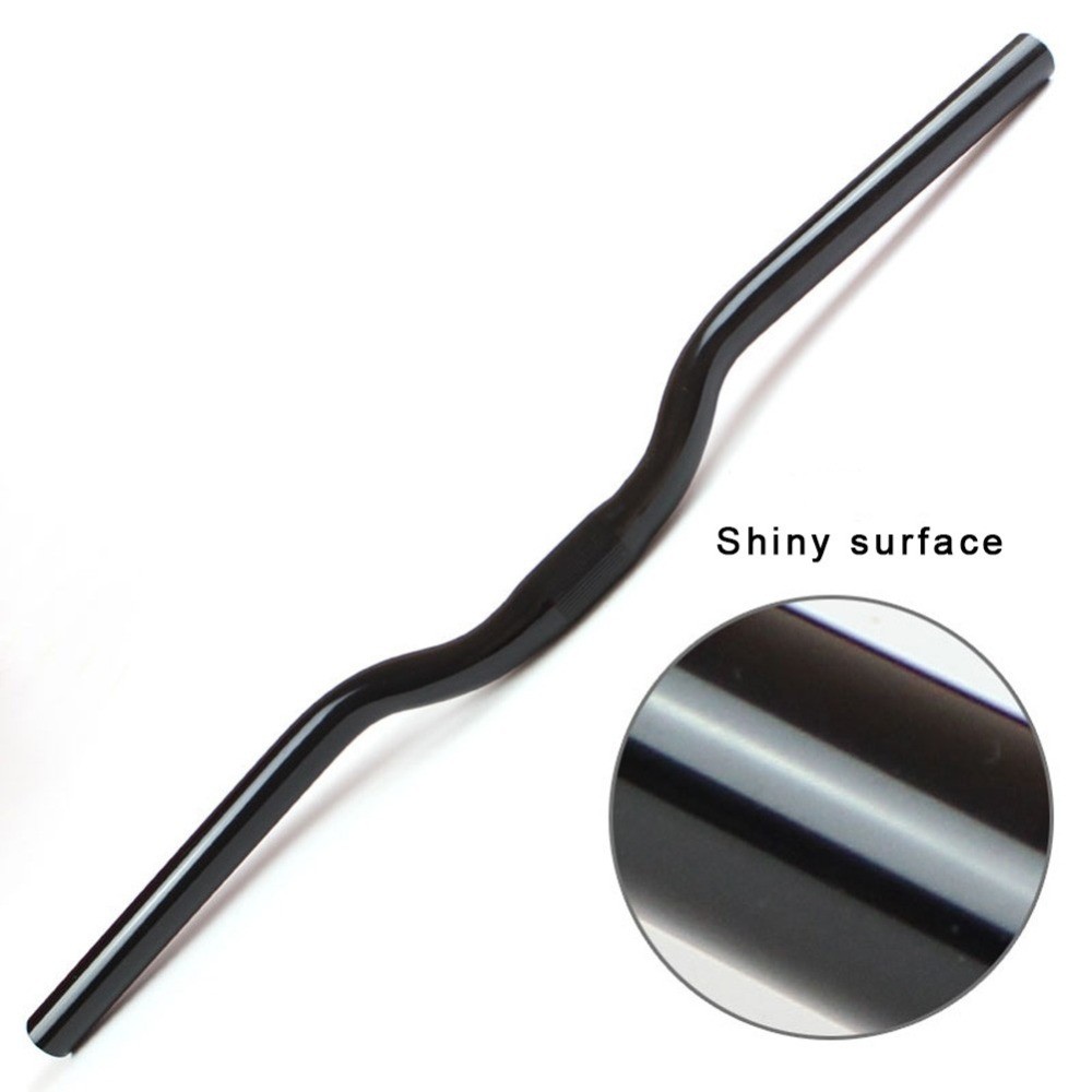 25.4*480-580mm Bicycle Riser Handlebar Aluminum Alloy Mountain Bike Handlebars
