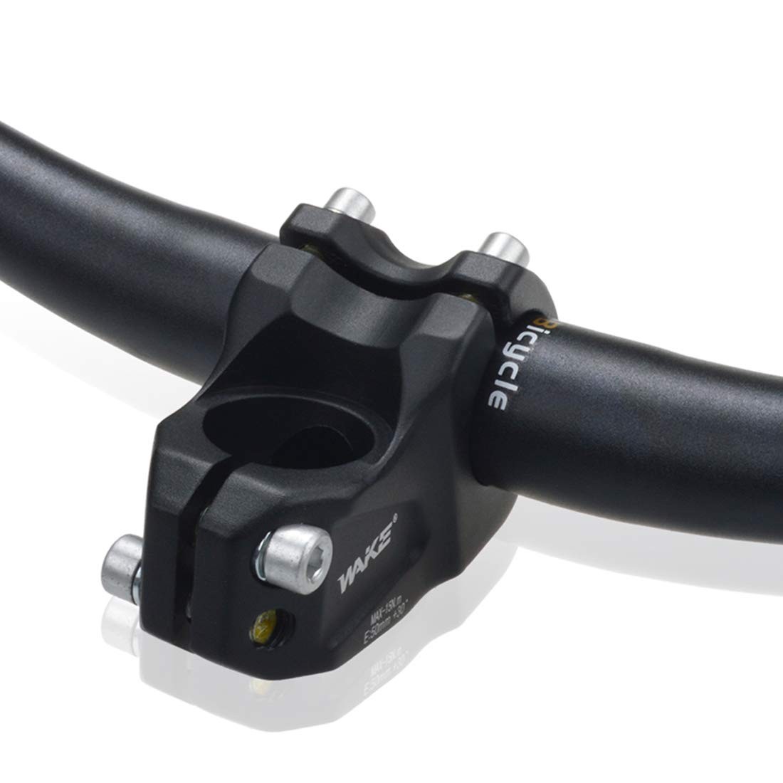 MTB Stem Mountain Bike 31.8 50mm 30 Degree Short Handlebar Black