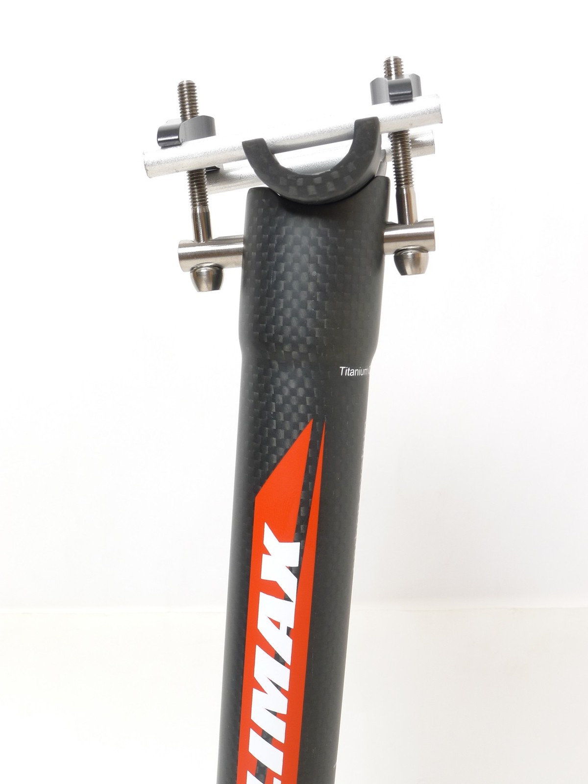 140g,31.6x350mm Climax SP02C 3K MATT carbon Seatpost Ti bolt Road MTB bike Black