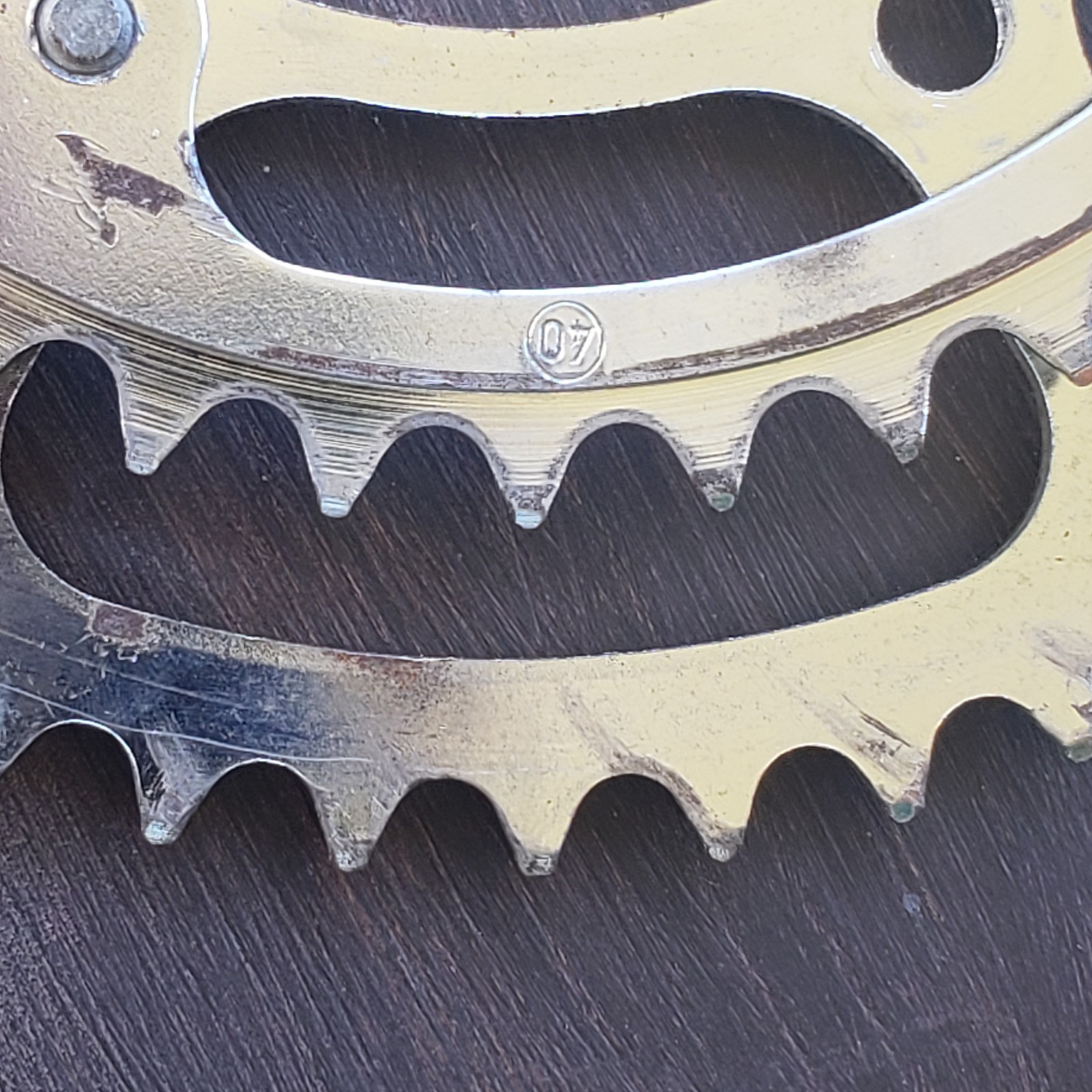 VINTAGE 1950s-1960s MILREMO STRONGLIGHT 116 BCD 52-40 DOUBLE CHAINRINGS VGC!!!