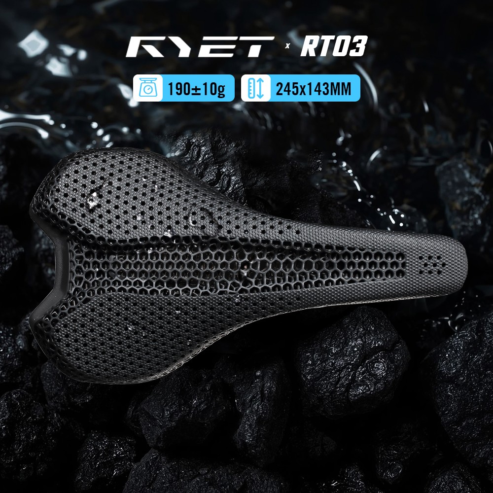 Carbon 3D Printed Saddle 175g 7x9mm Bike Seat For Triathlon Road Mountain Gravel