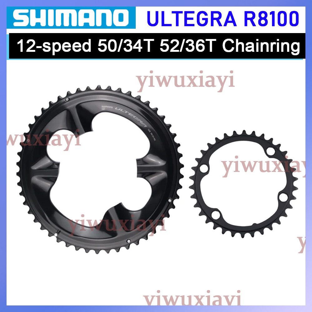 Shimano Ultegra FC R8100 Chainring 12 Speed Road Bike Bicycle 34T 36T 50T 52T