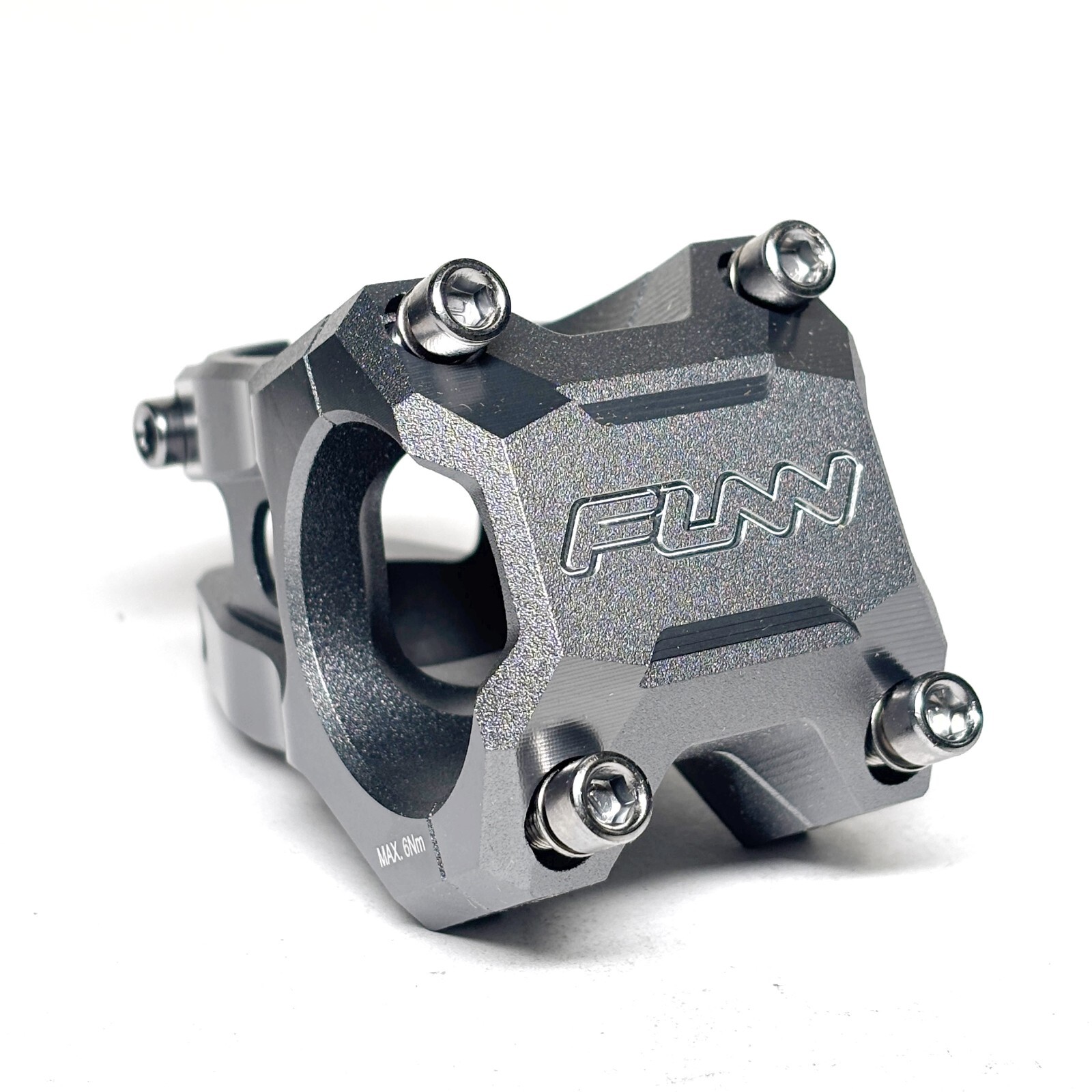 Funn Strippa EVO MTB Stem,Bar Clamp 35mm (Length 45mm, Gray) – Clearance Sale