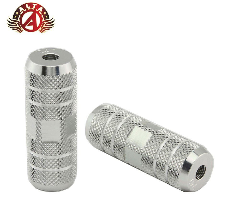 ALTA Front & Rear (F&R) Alloy Bicycle Bike Pegs 006a 24/26t W=1.10″ L=3″ Chrome