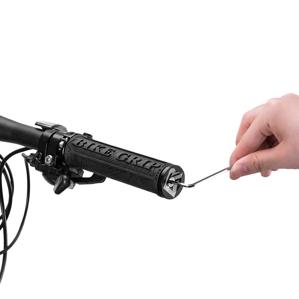 ROCKBROS MTB Bike Grips TPR Rubber Lock-On Non-slip Ultralight Handlebar Grips