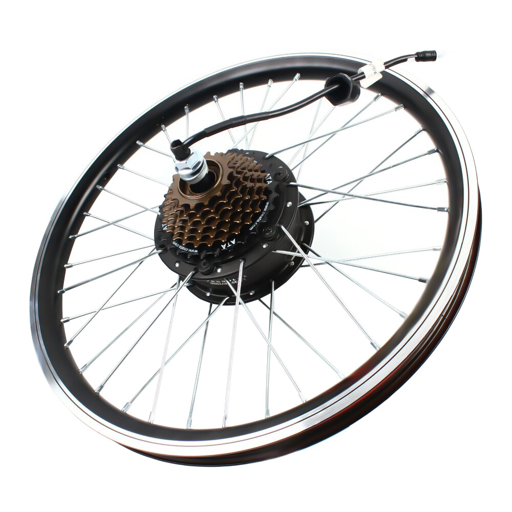 20 inch LED Rear Wheel Motor Hub Electric Bicycle E-Bike Conversion Kit 36V 250W