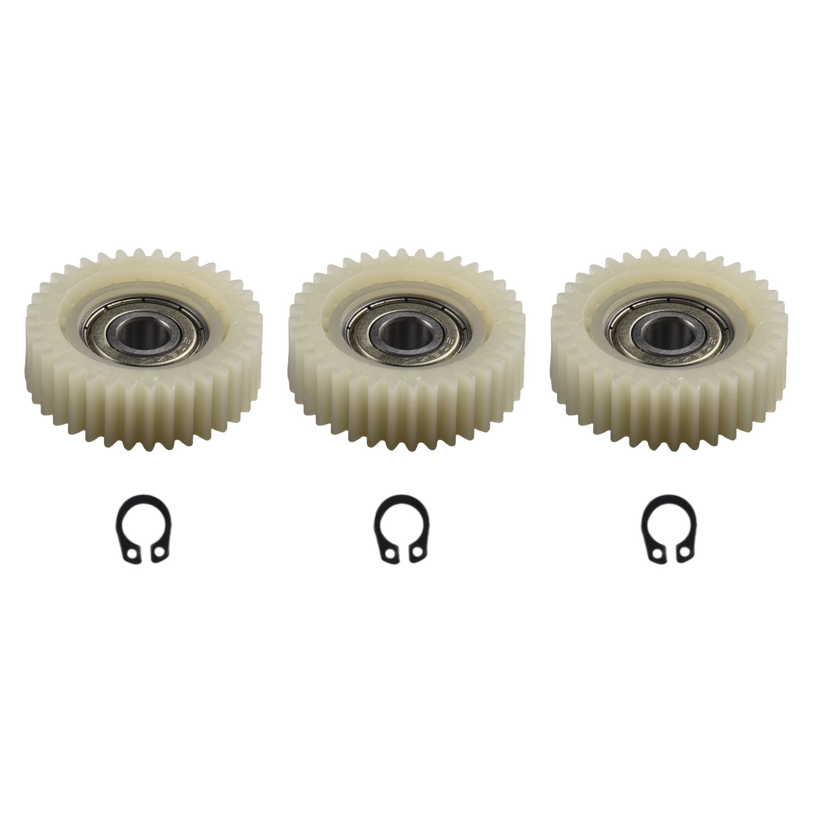 Gears With Bearings Motor Gear 3Pcs E-bike Wheel Nylon+Stainless Steel