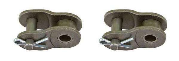 NEW! KMC CHAIN CON LINK 1/2X3/16 OFFSET-1/2 LINK 415H-OL IN BLACK SOLD BY PAIR.