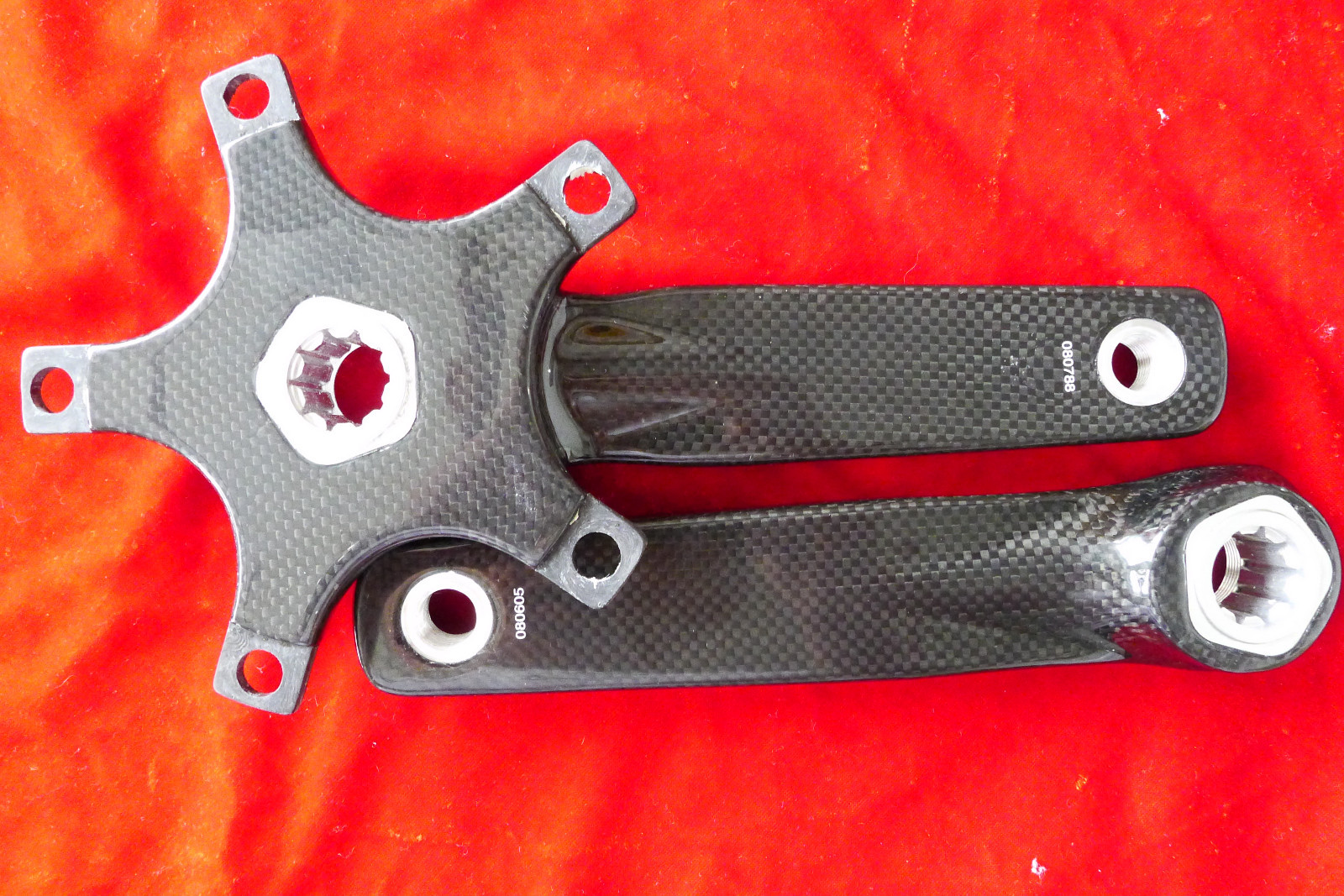 BMX Bicycle CBX Carbox Full Carbon Crankset Crank Arm Standard 175mm 10 Spline