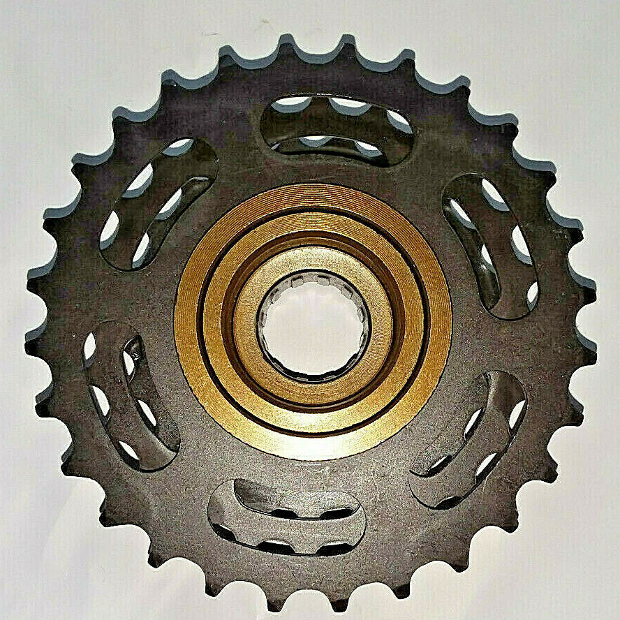 7 Speed Screw On Bicycle Freewheel 14-28 Tooth Black NEW
