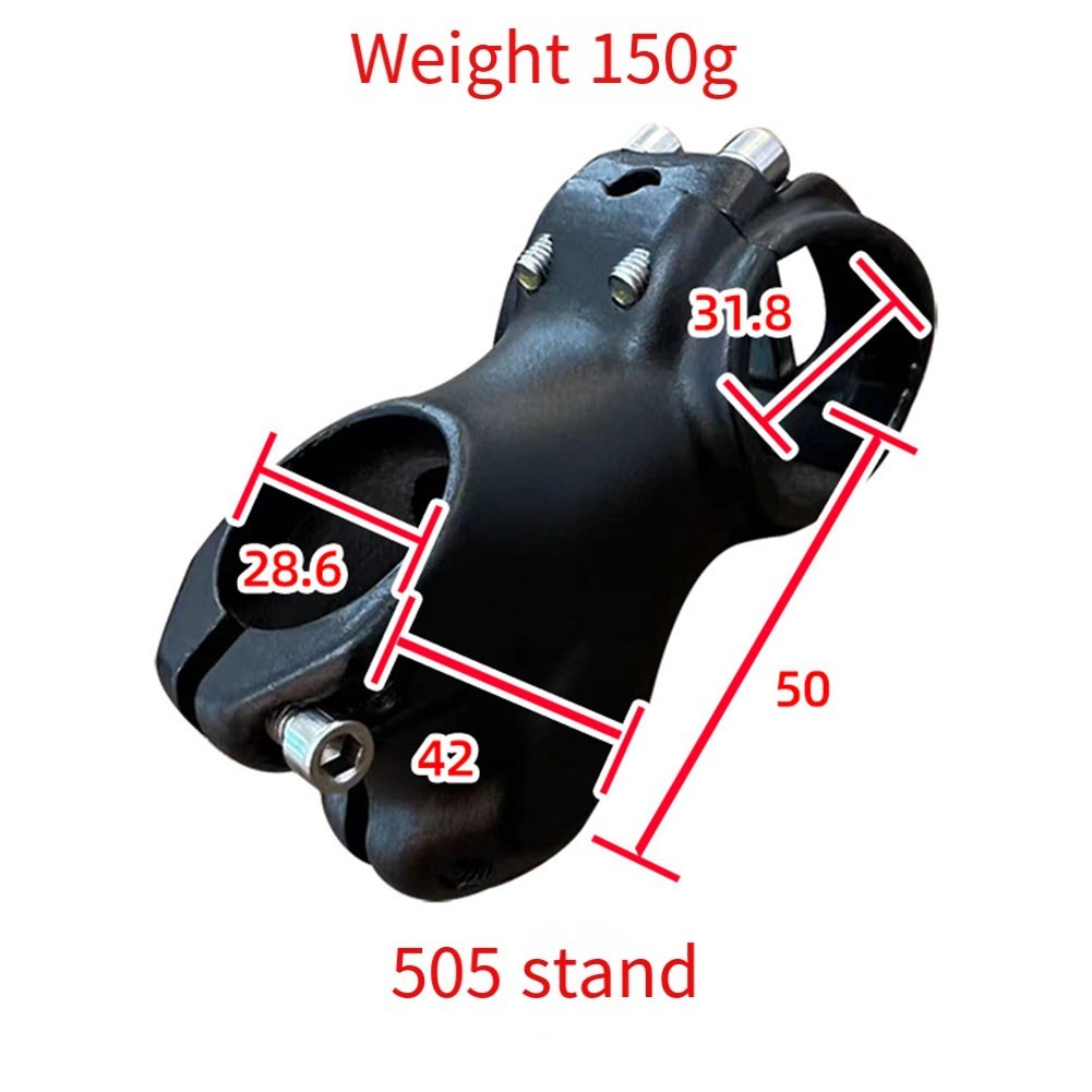 Bicycle Stem Accessories Outdoor Control Front Fork Handlebar Machined