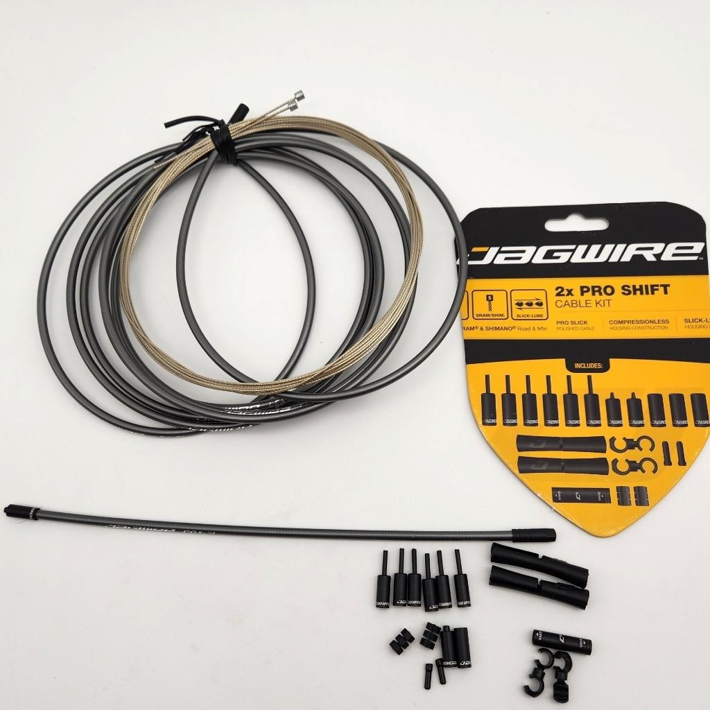 Jagwire 2x Pro Shift Kit Road/Mountain SRAM/Shimano Ice Gray NO PACKAGE