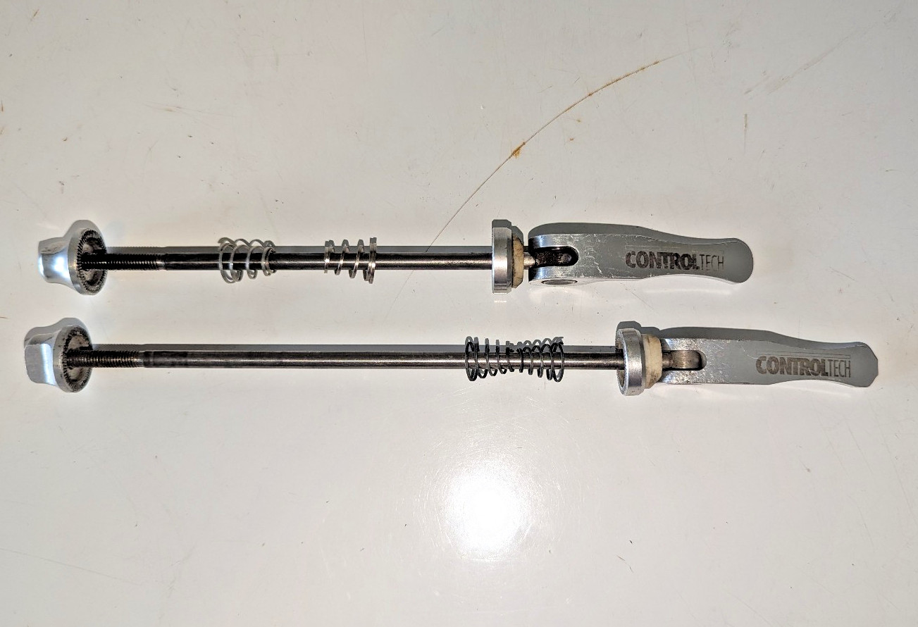 Vintage Control Tech Titanium Quick Release Skewers