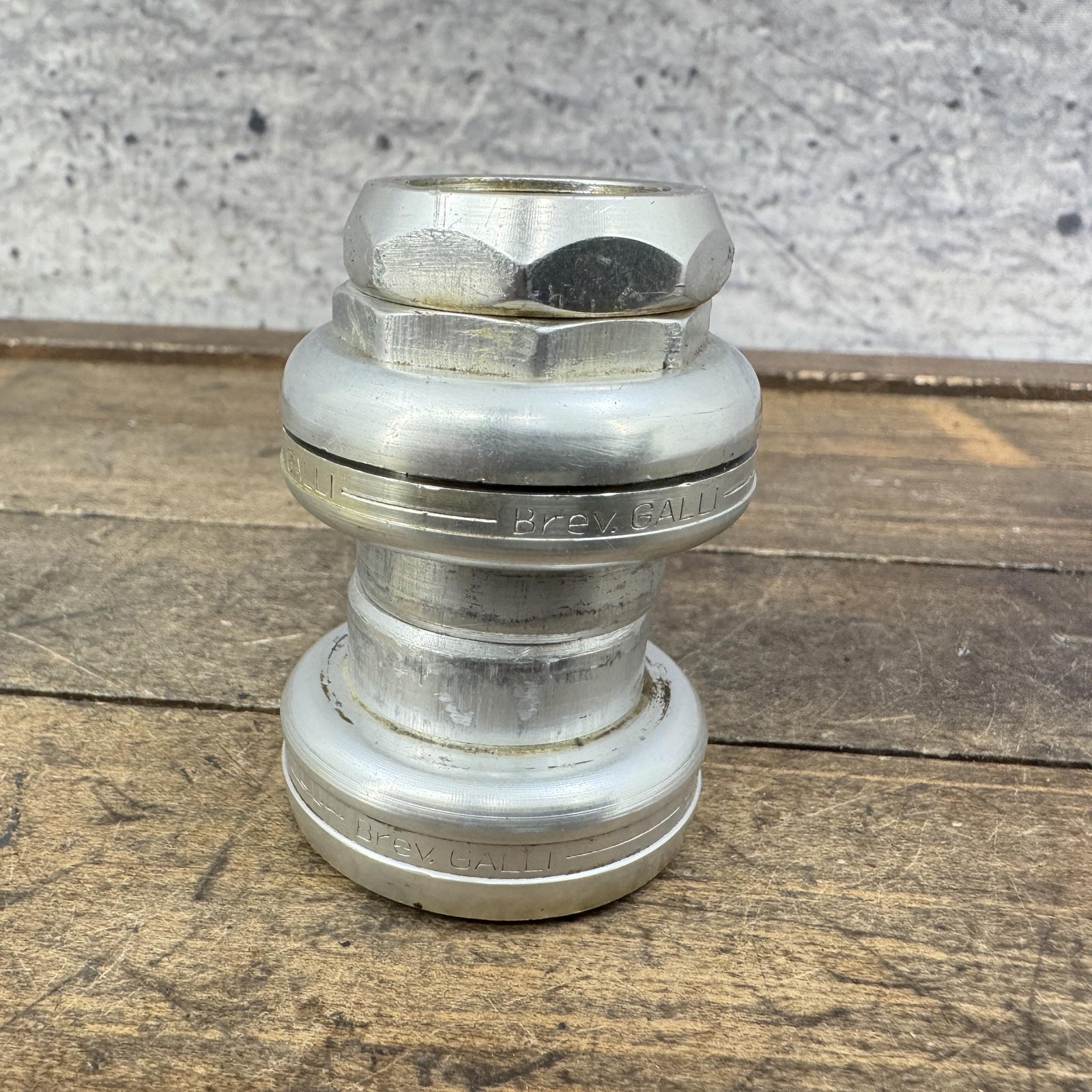 Vintage Galli 1 Inch Threaded Headset Alloy English Roller 30.2 Italy Road Bike