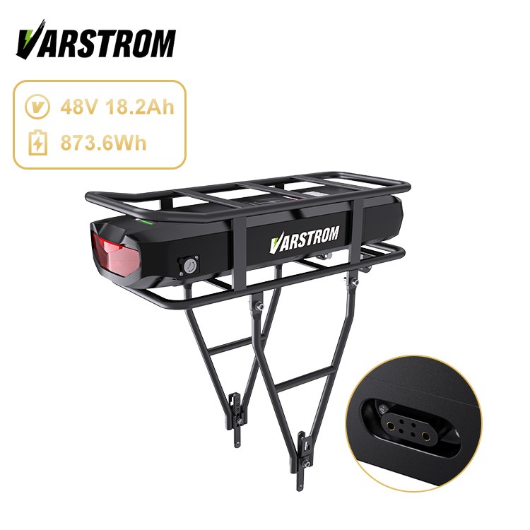 48V Electric Bicycle Ebike Lithium Battery Rechargeable 18.2Ah