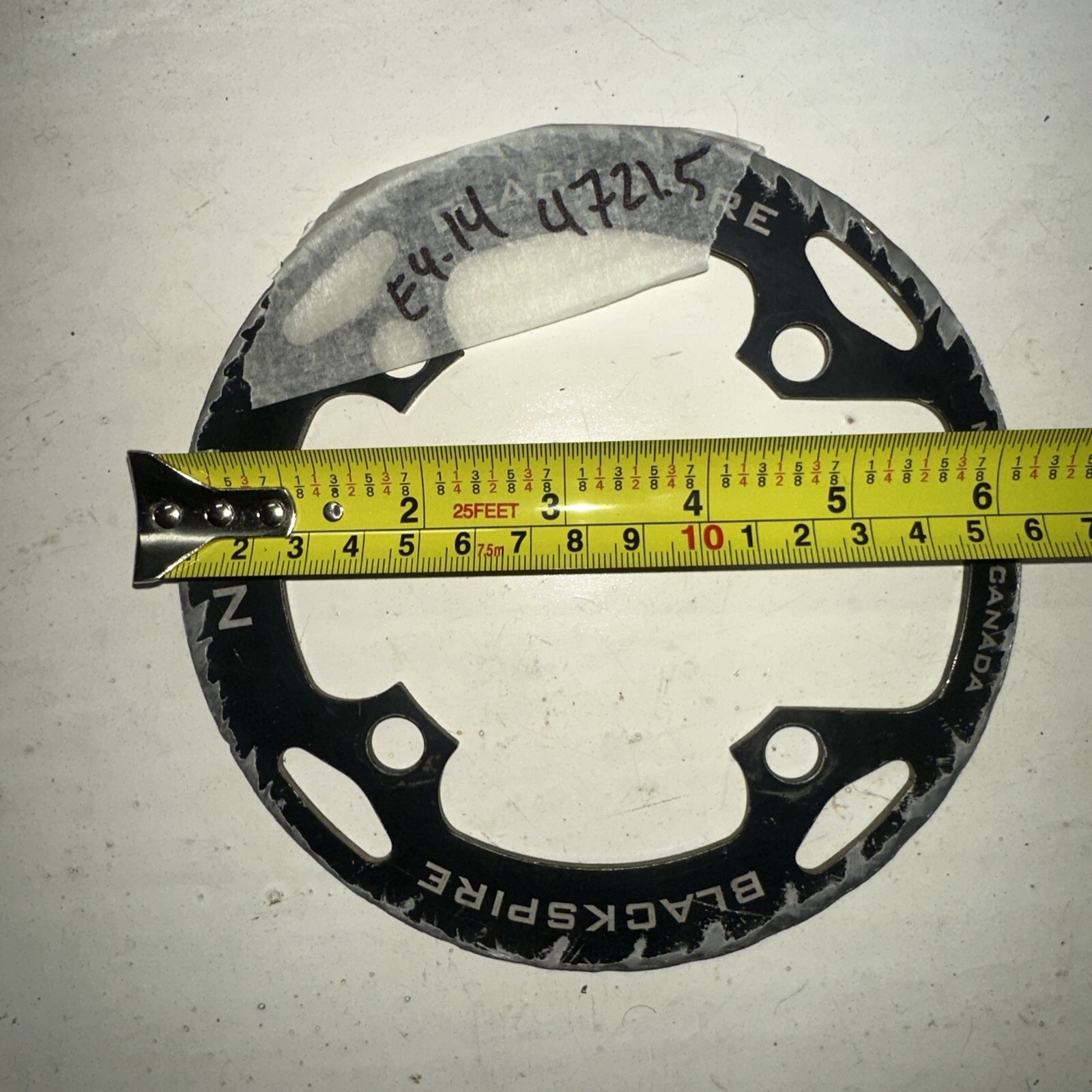 Blackspire NS-X 104 mm BCD Bash Guard Black 4 Bolt Pattern Canada Black