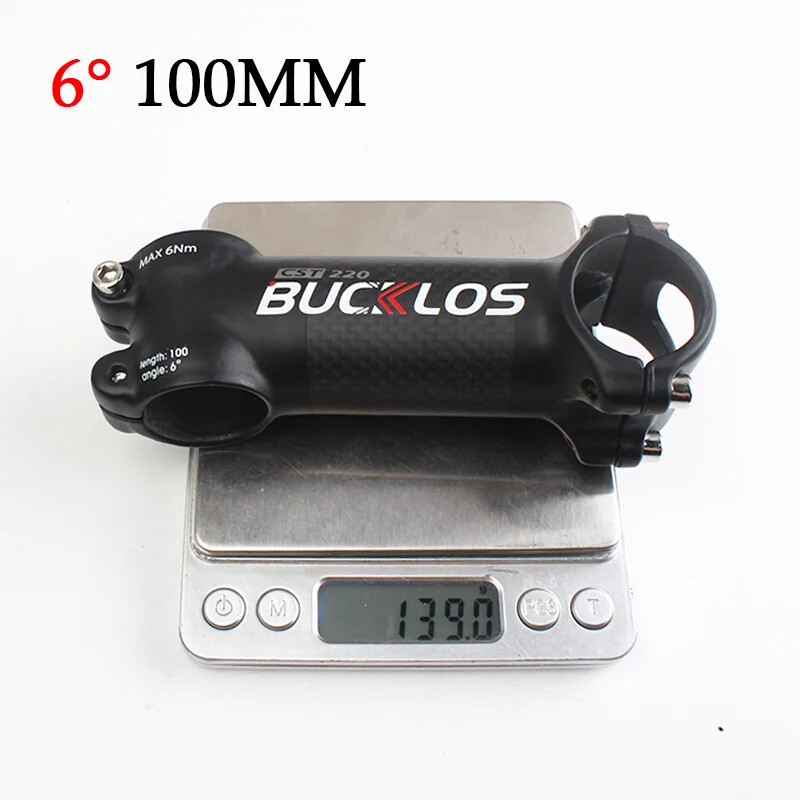 6/17 Degree Mountain Power Bike Carbon Ultralight Stem 70/80/90/100/110mm