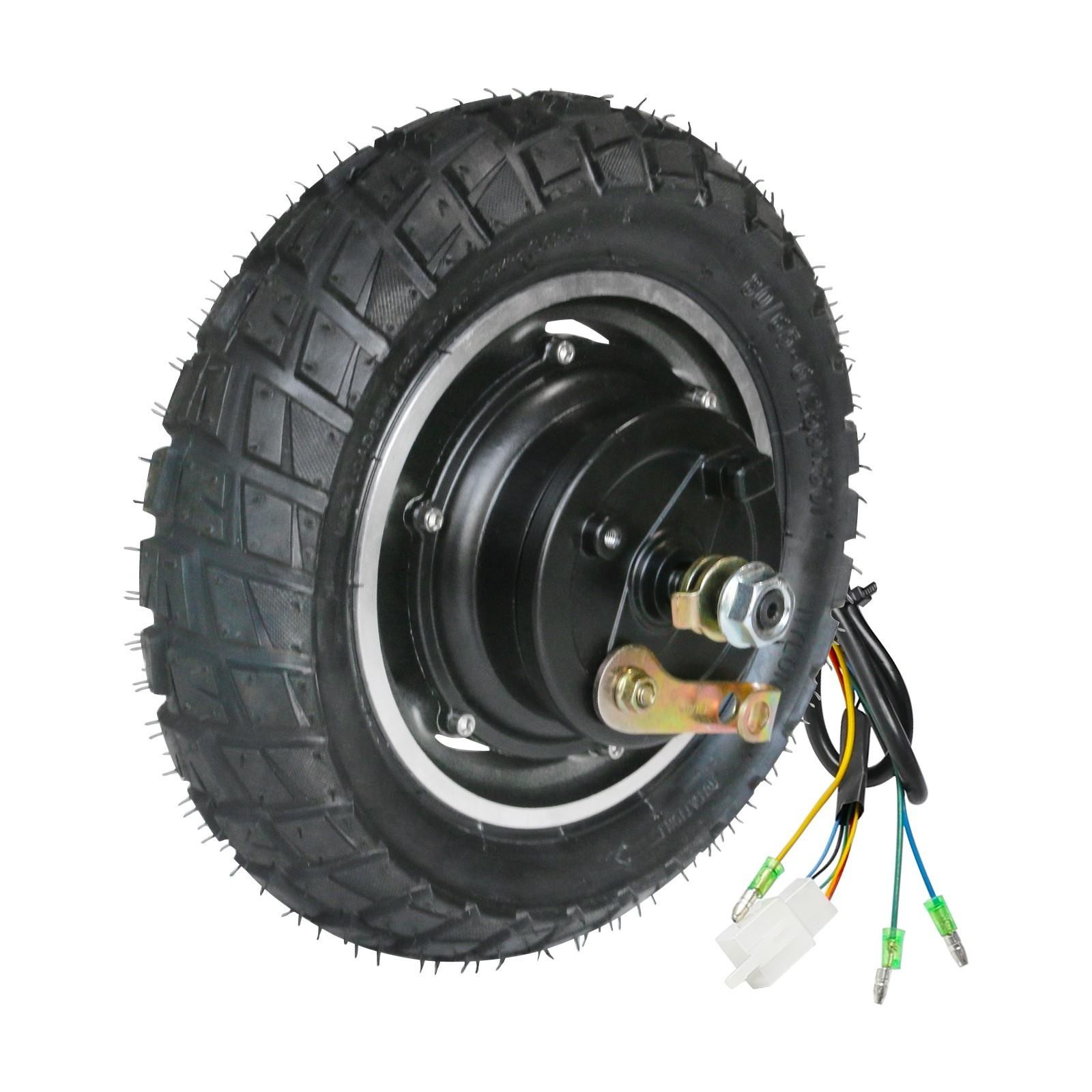 10 inch Hub Motor Kit ebike Scooter 36V 500W Brushless Gearless Motor Tricycle