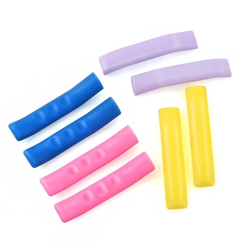 1Pair Bike Brake Lever Silicone Grip Covers, Bicycle Handle Accessories