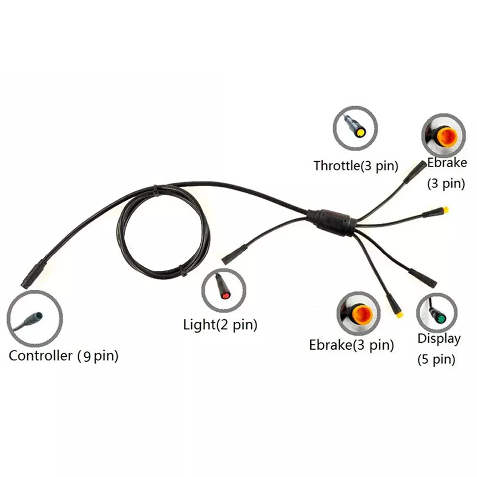 36V/48V 25A Ebike Waterproof Controller For 750W Brushless Motor Electric Bike