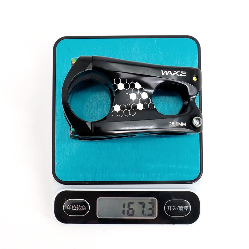 Bike Stem 31.8 50mm Bike Riser For 1 1/8 Inch Steerer Repair Black Component