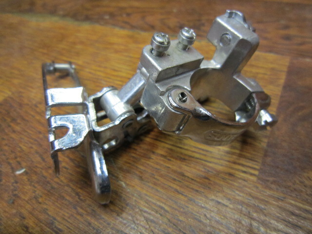 NOS VINTAGE SUNTOUR SPIRT 28.6 CLAMP-ON BOTTOM PULL FRONT DERAILLEUR