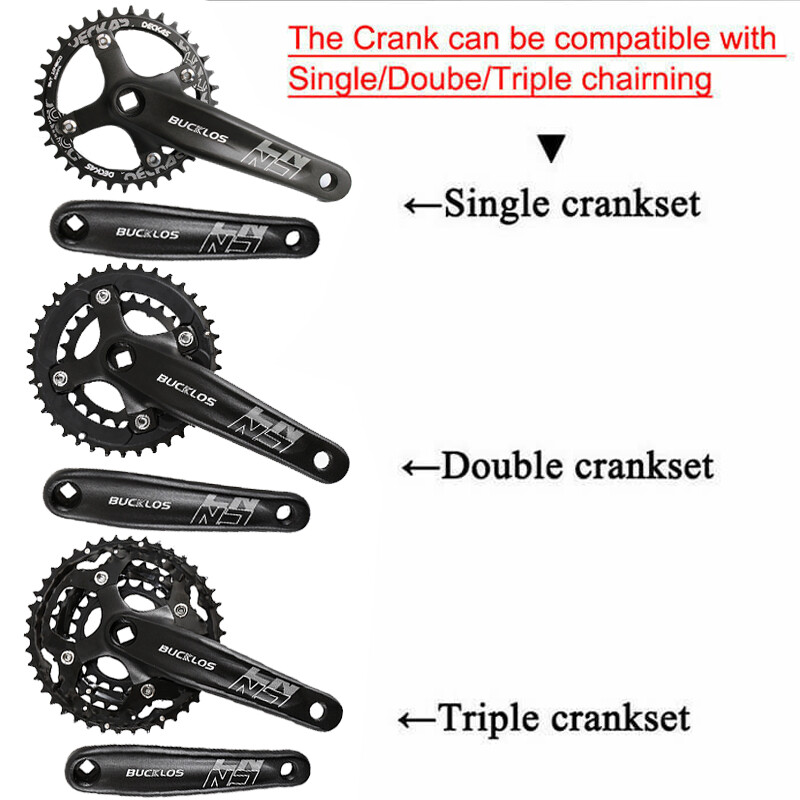 104/64BCD MTB Crankset 22-44t fit Shimano Bike Double Triple Chainrings Sprocket