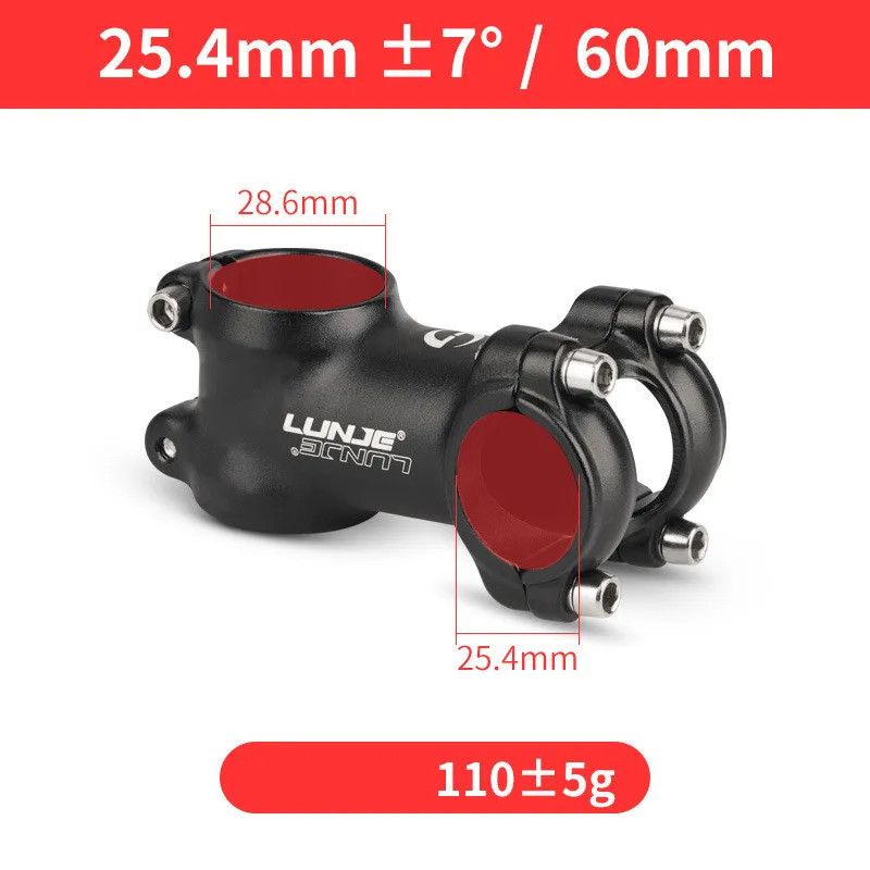 Bike Stem 7° 50-100mm 25.4/31.8mm MTB Road Ultralight Handlebar
