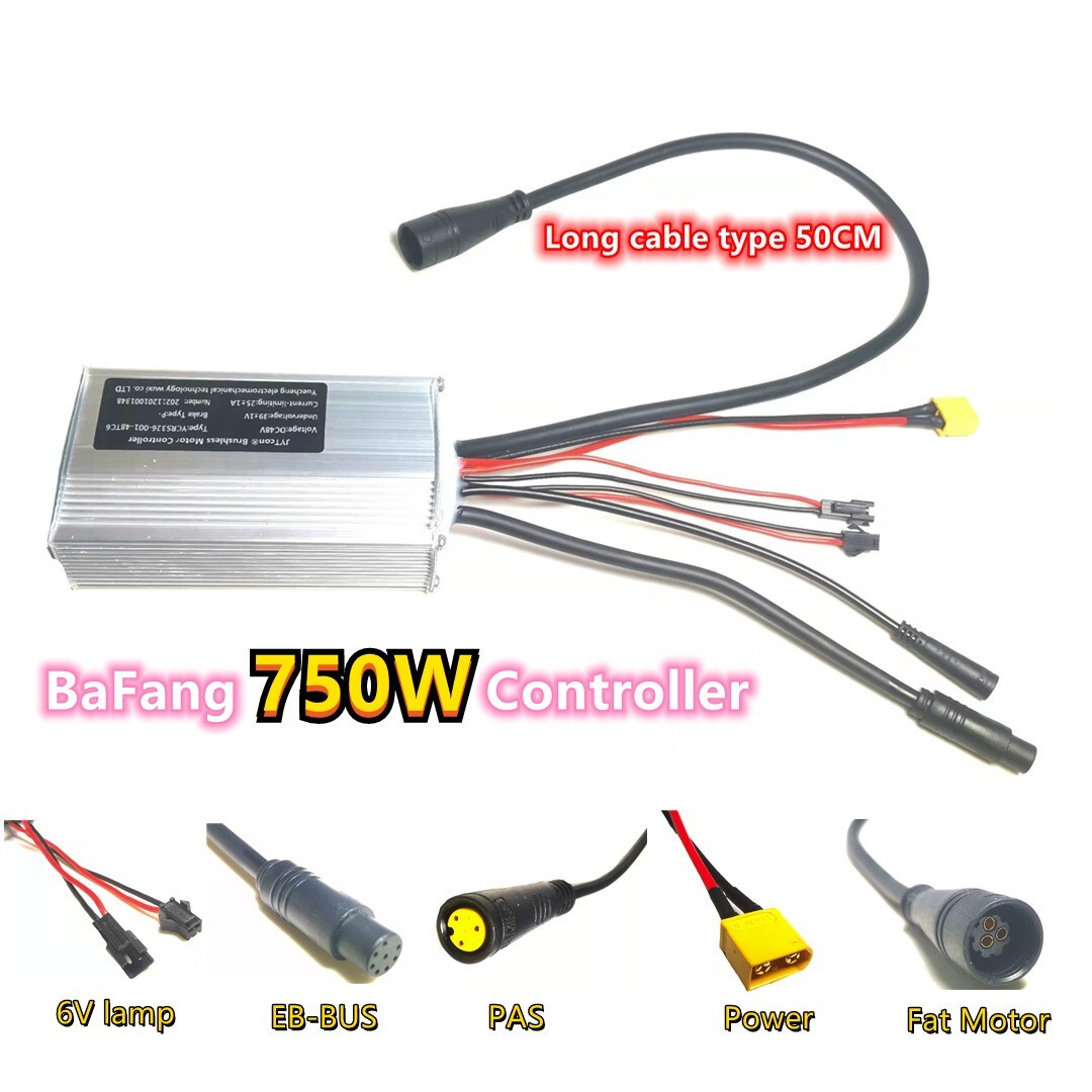 Brushless Motor Controller For BAFANG Motor G060 G062 48V 750W Conversion Kit
