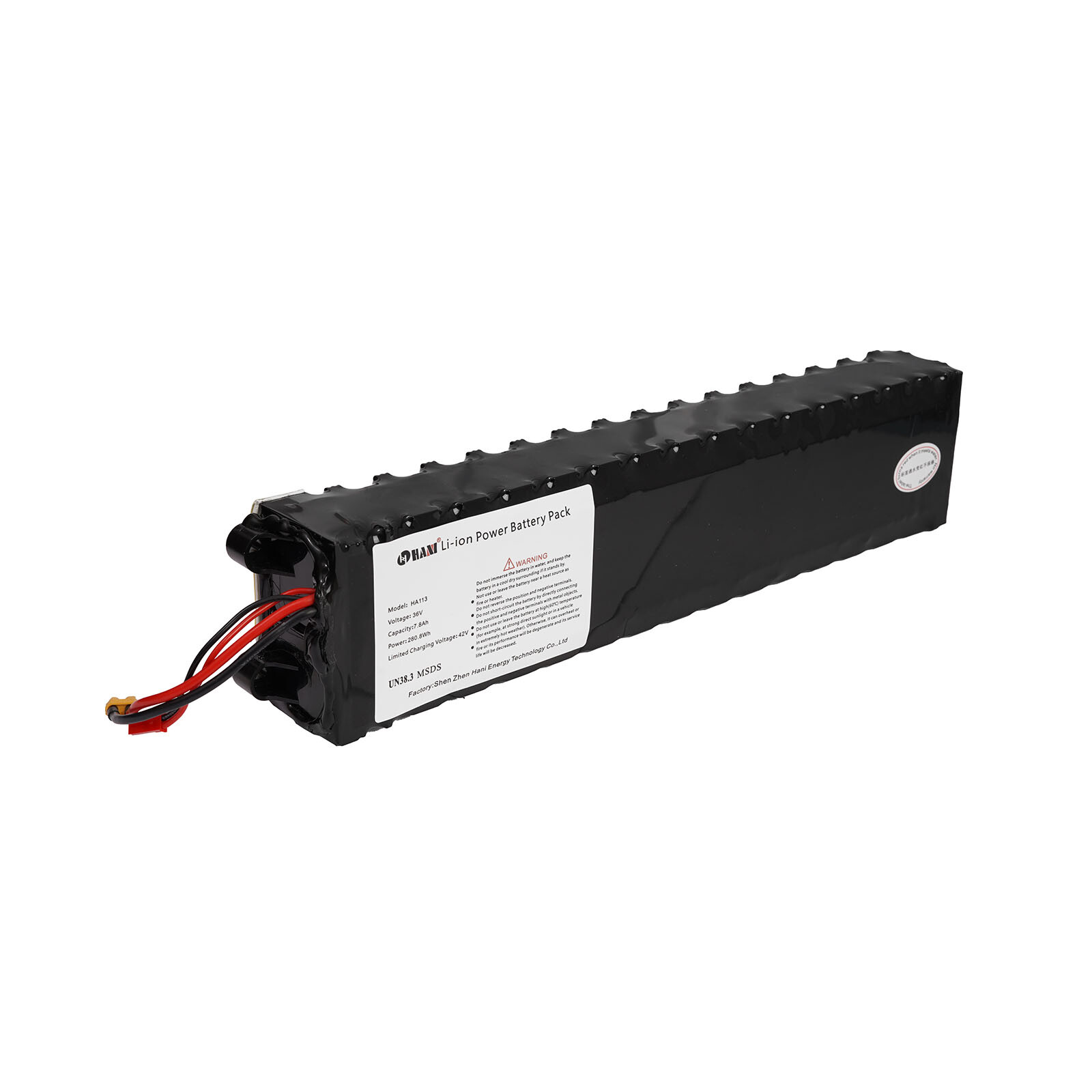 Electric Scooter 36V 7.8Ah Li-ion Battery E Scooter 280.8Wh Motor Max Power 250W