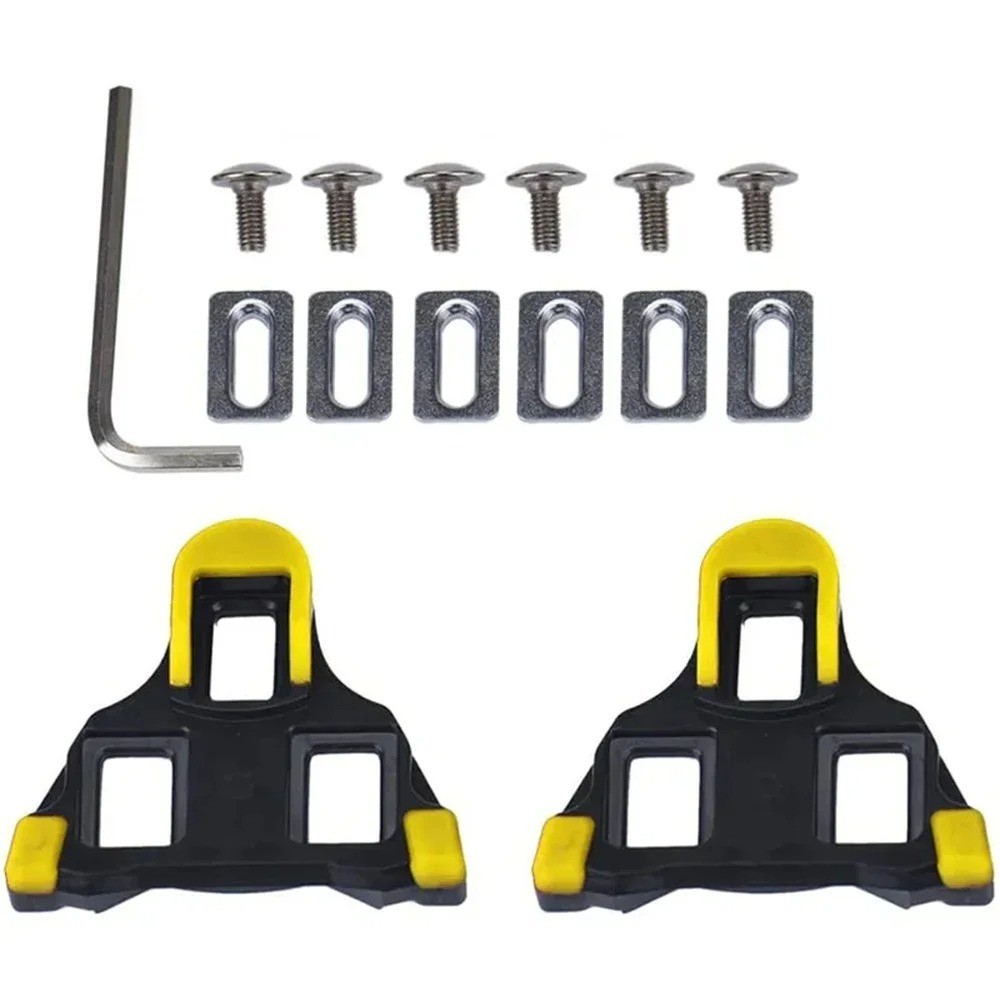 1 Pair Shimano SM-SH11 Cleat set SPD-SL Road Bike Shoes Pedal Cleats 6° Float