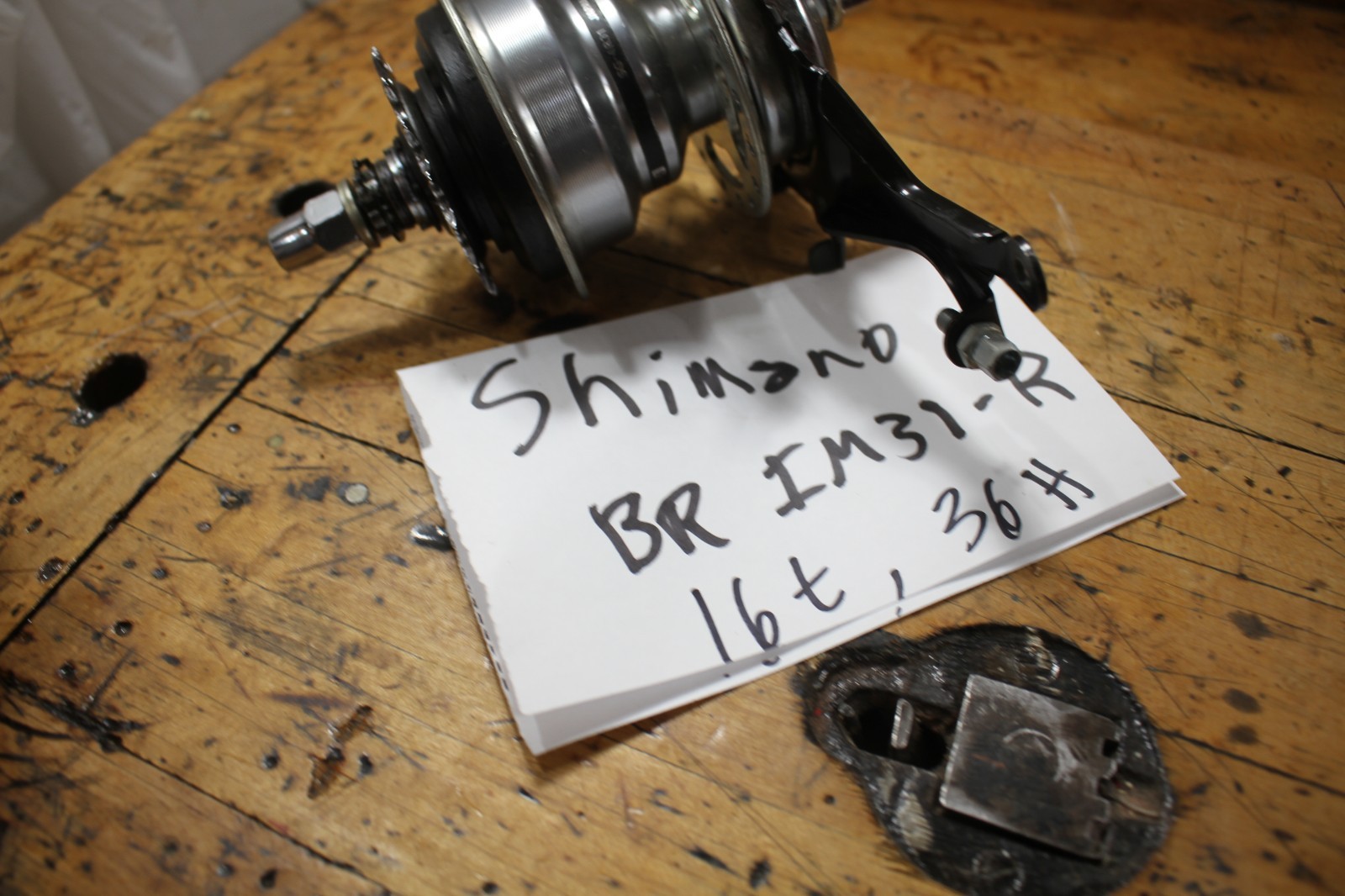 Shimano BR-IM31-R Hub, 16t, 36H