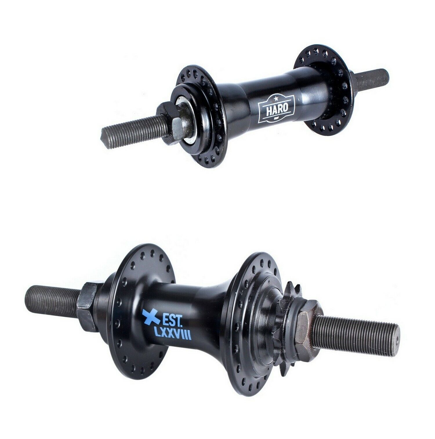 Haro Xest Mountain Cycle BMX Bike Front&Rear Hub Set 36H 9T driver RHD