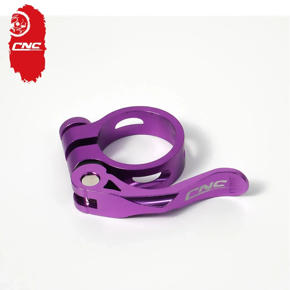 Seat Post Clamp Quick Release Aluminum MTB Road Bike 31.8/34.9MM