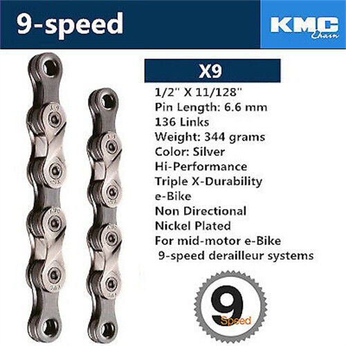 Original KMC BIKE Chain 6/7/8/9/10/11/12 Speed Bike Chain MTB Road Bicycle Chain